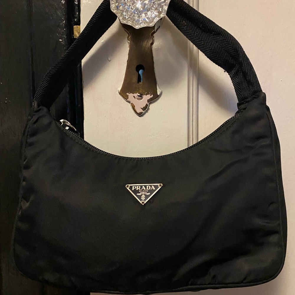 Prada Authentic nylon mini bag